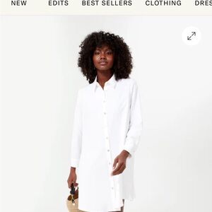 Tuckernuck White Long Sleeve Dress